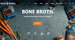 Desktop Screenshot of barebonesbroth.com